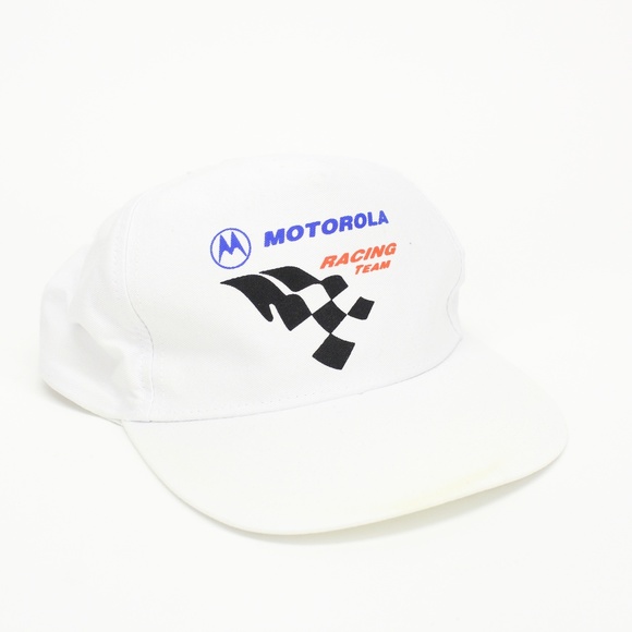 Vintage Other - Vintage Motorola Racing Team White Hat